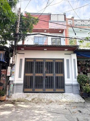 nhà mới 2 tầng - xuân thới đông - hóc môn - dt: 88m2- đường xe tải 6m- chỉ 5 tỷ hơn xíu tl.,