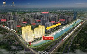 chính chủ bán căn hộ the paris - vinhomes ocean park, 2n2vs view sông san hô 4,4 tỷ lh 