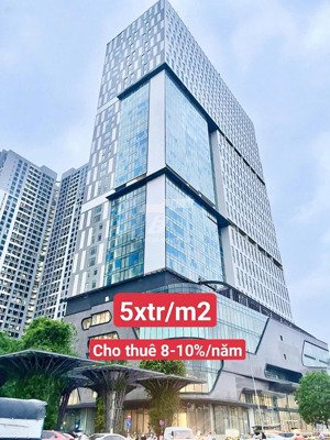 mở bán sàn văn phòng hạng a goldmark city, giá 5x tr/m2, tổng 7 tỷ - dòng tiền 700 tr/năm