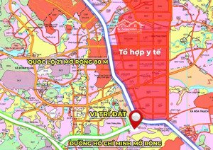 bán lô đất vùng lõi hoà lạc giá chỉ 2.4 tỷ/lô. trong lúc phân khúc hàng 2 tỷ đang hiếm dần.