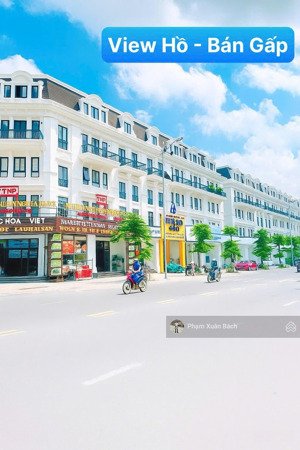 bán căn view hồ vip nhất louis city, dt 115m2, hướng nam, đường 30m đang kd sầm uất lh: 