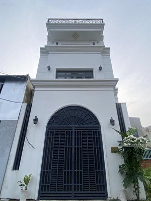 nhà 4 tầng, 5x10m, không còn lộ giới, đường 6m thông tứ phía, gần chợ đường trục hà huy giáp