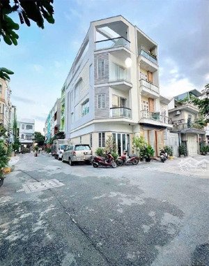 siêu phẩm nhà đẹp 4 tầng 51m2, hxh 12m lô góc 2 mặt kế aeon mall tân phú