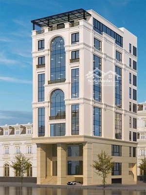 tòa nhà văn phòng 9 tầng mặt phố đặng thùy trâm trung tâm cầu giấy dòng tiền 150tr/tháng