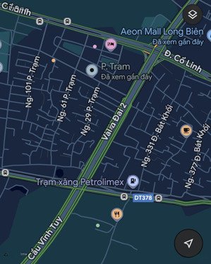 mảnh đất vàng phố trạm long biên - ôtô 7 chỗ vào tận đất - cách aeon, cầu vĩnh tuy vài trăm mét