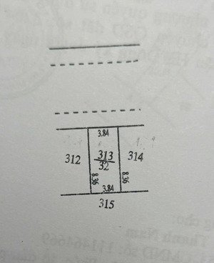 mảnh đất còn xót lại ở ngô quyền - hà đông- 2 mặt ngõ đều ô tô qua-15m ra mặt phố- dt47m- mt: 4,1m