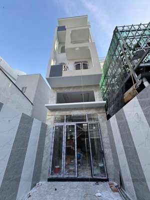 bình tân - trương phước phan, new house, hẻm 6m thông, sân đậu oto, dt 4*20m, 5 tầng st, 8.5 t.ỷ tl