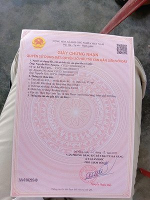 bán đất 500m2 tại xã hòa phong, 399 triệu, hòa vang, đà nẵng