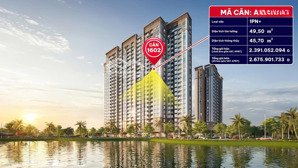 bán căn hộ 1pn+ trục căn áp góc view ngoại khu ngắm pháo hoa đẹp nhất phân khu kpark avenue toà a1