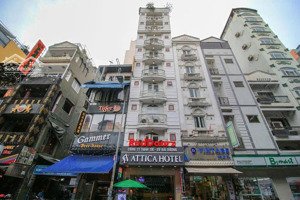 cho thuê khách sạn 35 phòng - mặt tiền khu phố tây bùi viện - trung tâm quận 1 !!!