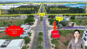 sỡ hữu lô góc vip hai mặt tiền nằm ở cổng chính cát tường phú hưng, giá chỉ hơn 3 tỷ