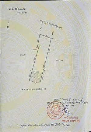 bán nhà mặt phố tại hoàng minh thảo, lê chân, hải phòng, giá cực chất 12 tỷ, 83m2