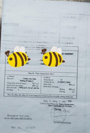 bán nhà shr, đường văn thân, quận 6