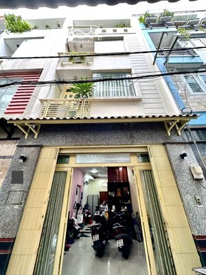 bán nhà hoàng hoa thám, hẻm xe hơi 1 trục, 44m2 (4.4x10m) 4 tầng 4 phòng, 8.5 tỷ tl