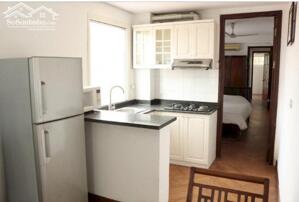 Cho thuê căn hộ 1PN tại Âu Cơ, Tây Hồ, đủ đồ