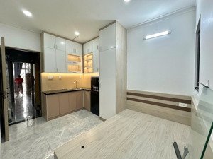 cho thuê căn hộ dịch vụ mini mt lê quang đinh nhà mới xây, nội thất cao cấp 100%