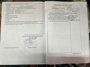 diện tích: 218m² (full thổ cư, đất nở hậu phong thuỷ đẹp)