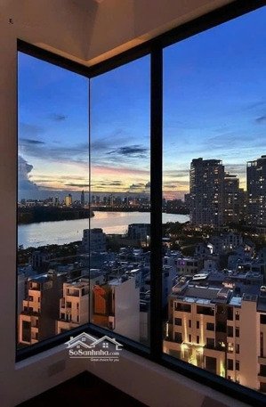 bán căn góc view sông sài gòn bitexco đẹp nhất one verandah quận 2, full nội thất cao cấp