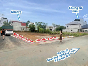 hot lô góc - 98m2 - tân xã - vị trí lõi kcn cao hòa lạc - giá f0