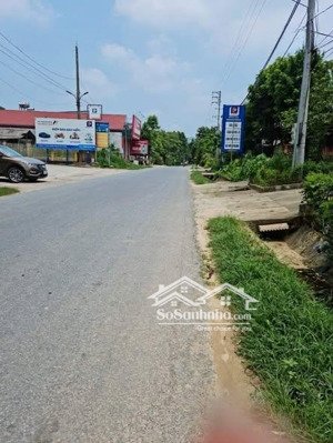 lô đất mặt đường tl316 tại tt thanh sơn, dân cư đông, nhiều hàng quán kinh doanh, đối diện cây xăng