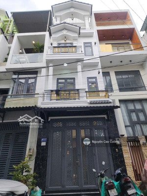 nhà 4x13m đúc 4tầng hẻm 6m 1/ lê thị riêng gần cấp 2 nguyễn trung trực, thới an, q12