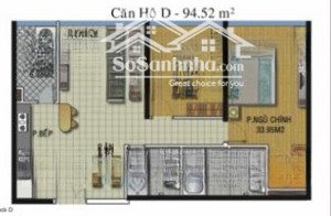 bán căn hộ 2pn, 2wc tại petrovietnam landmark, giá cực chất 5,3 tỷ, 95m2 bàn giao nhà thơ