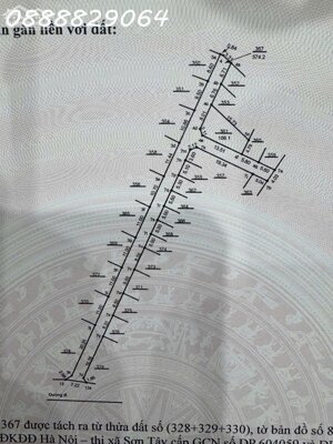 Siêu phẩm đất 2 mặt tiền Xã Cổ Đông, Sơn Tây, Hà Nội, DT 106m2 full thổ cư, giá đầu tư