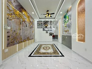 bán gấp nhà đẹp gv - 4 tầng full nội thất - 48m2 hxh - chỉ 6.5 tỷ