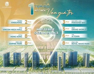 vợ chồng trẻ muốn mua nhà vinhomes giá dự kiến chỉ từ 60 triệu/m2 tại ocean park 3 đa dạng loại căn