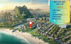 chính chủ chào bán căn biệt thự mặt biển vip - 335m2