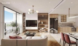 trực tiếp cđt bán căn 3pn 104.8m2 tầng trung đẹp view hồ tạo sóng giá 7.8 tỷ, vay 0% lsb 