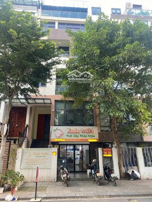 cho thuê nhà lk ở hd moon, hàm nghi, nam từ liêm, hà nội. dt 100m2x 6t, mt 6m, có thang máy, giá 75