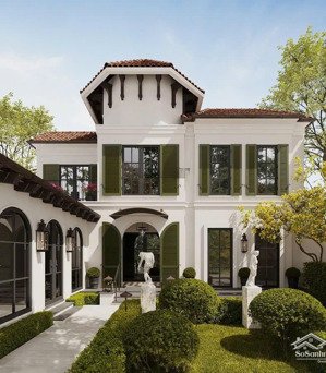 bán biệt thự trần khánh dư 366m2 2 tầng - 165 tỷ - kiến trúc pháp