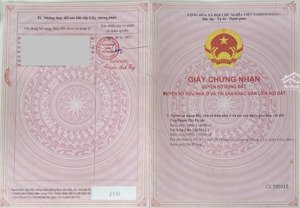 bán lô duy nhất 54m khu tđc hộ phụ xi măng, đồng thái. view công viên vườn hoa