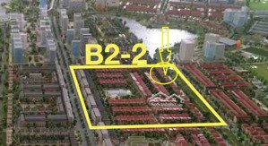bán biệt thự 250m2, vị trí kinh doanh tốt khu b2.2