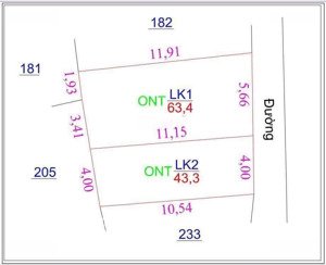 hàng hiếm 43,3m full thổ tại cửu cao - văn giang - hưng yên vị trí siêu đẹp đường ô tô