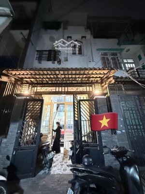 ô tô vào nhà ngủ - hẻm thông - 50m2 vuông vức - 4 tầng btct - mua ở ngay