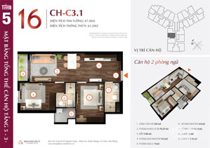 bán căn hộ chung cư hoàng huy - tòa tuylip - tầng trung đẹp full đồ - giá rẻ 