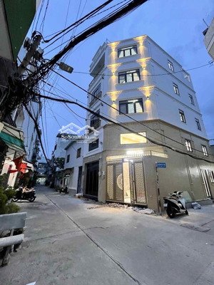 lô góc tân quý, ngang lớn gần 5m, 5 tầng, mới tinh 100% - hẻm 8m xịn - ngay gần aeon, giá nhỉnh 8tỷ