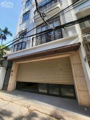 nhà đẹp Hồng Tiến, 65m x 5 tầng, mặt tiền 7.4m, gara ôtô, phong cách indochina