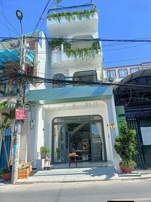 nhà 1 trệt 2 lầu 4x15m, mặt tiền đường nhựa thông giác đạo xã trung chánh