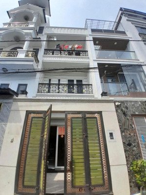 nhà siêu đẹp đường hồ văn tư, p.trường thọ, thủ đức. hẻm xe hơi 5m, nhà 1 trệt 2 lầu có 4pn, 3wc.