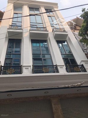 cho thuê nhà 214 nguyễn xiển, dt 100m² x 6 tầng, mt 6 mét, thông sàn, thang máy, nhà mới, giá 45tr