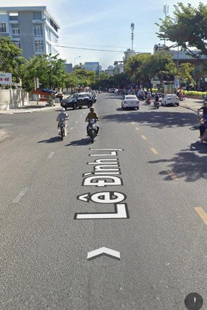 bán nhà mặt tiền lê đình lý - dt 390m ngang 10m - gọi đàm tiến