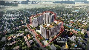 cho thuê gấp cc luxcity cẩm phả, 7,5 triệu, 65m2, 2pn, 2wc