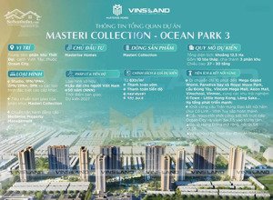 quỹ giá rẻ nhất 10 toà chung cư masteri ocean park 2 - 3 đơn giá 62tr/m2 nhận ck khủng