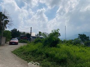 bán lô đất 4445m_650m đất ở lô góc 2 mặt đường ngay trung tâm ba trại (nay là suối hai)ba vì_5tr/m2