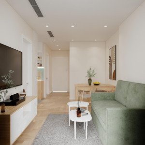 chính chủ cần cho thuê căn hộ 2 ngủ 1 vs