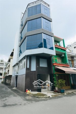 lô góc, hẻm 8m vip lạc long quân, tân bình, gần âu cơ - 4.1x14m| 6 tầng| dt 40tr/th - chỉ 10.95 tỷ