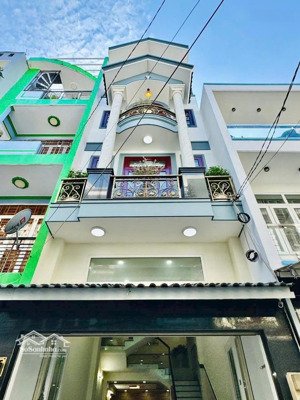 nhà đẹp phú nhuận, hồ văn huê - nhà mới có hđ thuê 17tr/th, 67m2, hẻm ô tô thông thoáng